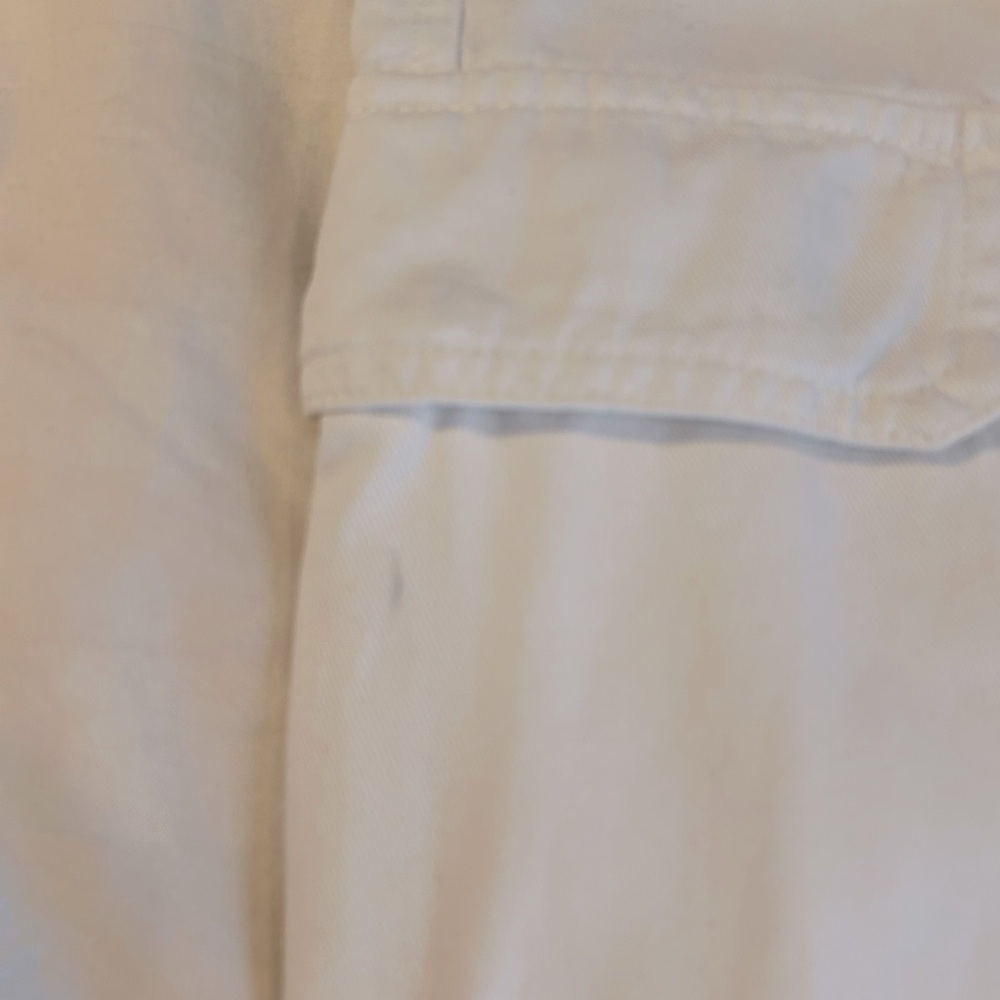 Zara Straight Leg Cotton Cargo Pants - Picture 13 of 13